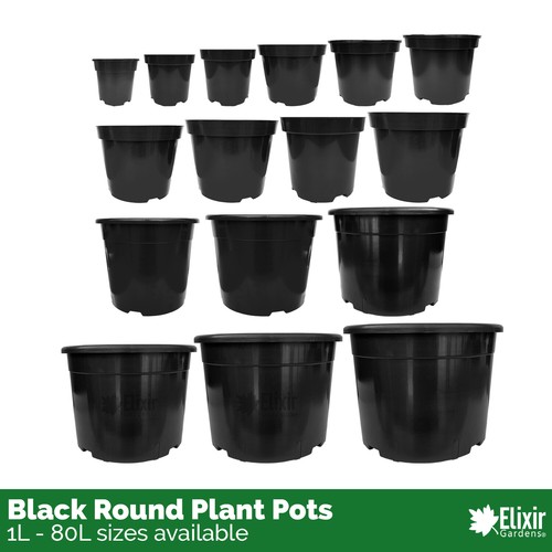 Strong black recycled plastic - black,