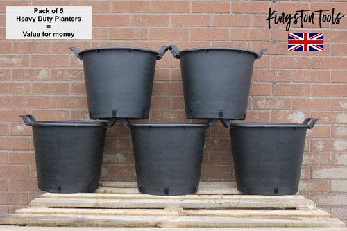 Heavy duty 30l plant pots - heavy,