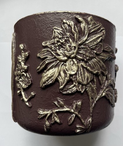 Bespoke hand decorated plant - hand,