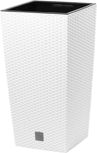 Plant pot square rattan - pot,