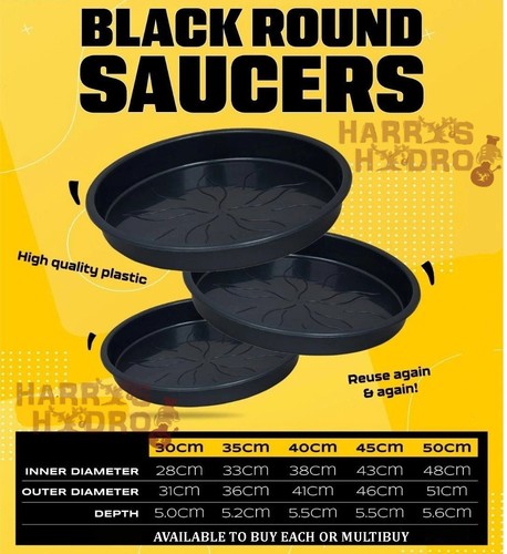 Plant pot saucers all sizes - saucers,