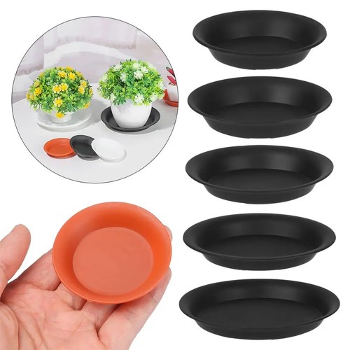 Round plant pot saucers - round,