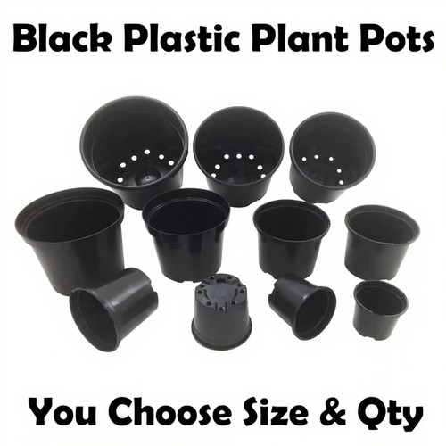 Strong black plastic - black,
