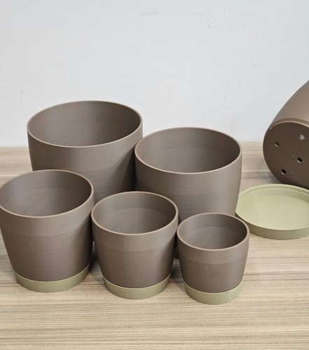 Plant pot with drainage - pot,