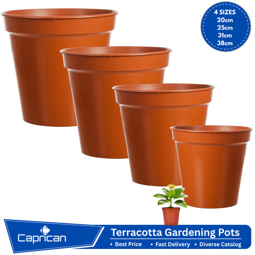 Plastic plant pots garden - plastic,