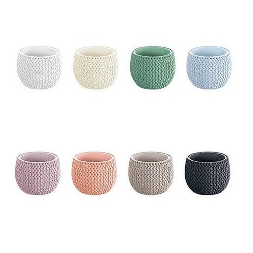 Round plant pot indoor outdoor - round,