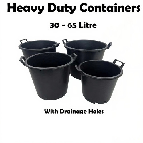 Large plastic plant pots - large,