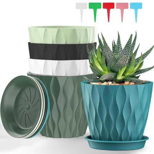Pack plastic plant pots - pack,