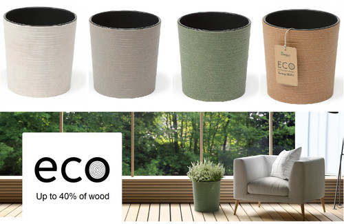 Eco round planter - eco,